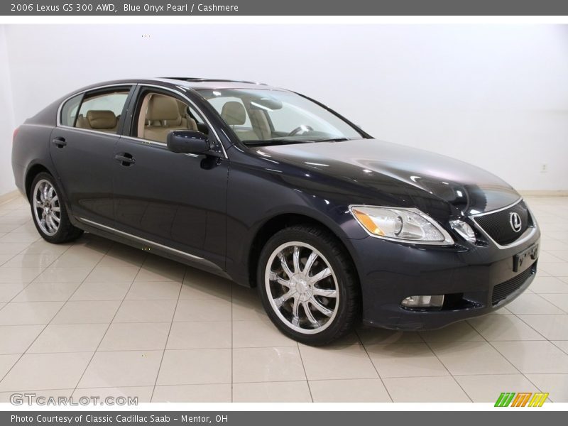Blue Onyx Pearl / Cashmere 2006 Lexus GS 300 AWD