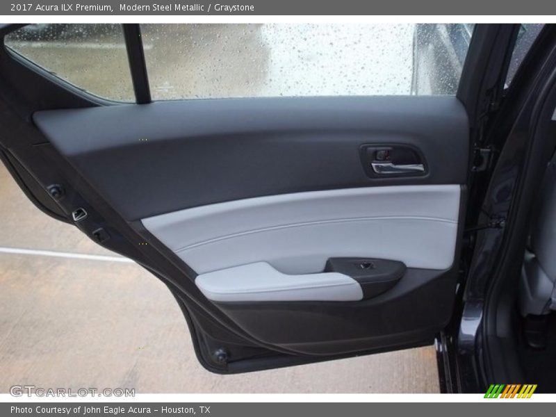 Modern Steel Metallic / Graystone 2017 Acura ILX Premium