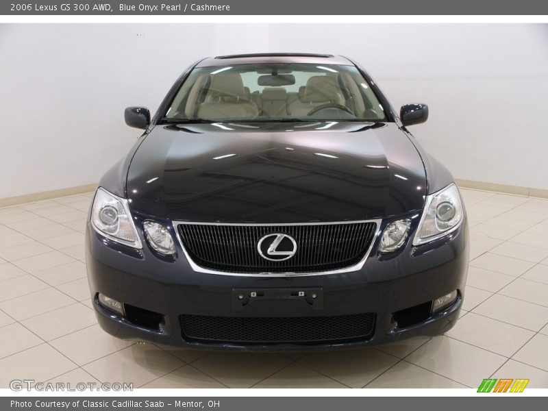 Blue Onyx Pearl / Cashmere 2006 Lexus GS 300 AWD