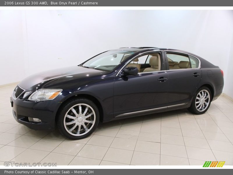 Blue Onyx Pearl / Cashmere 2006 Lexus GS 300 AWD