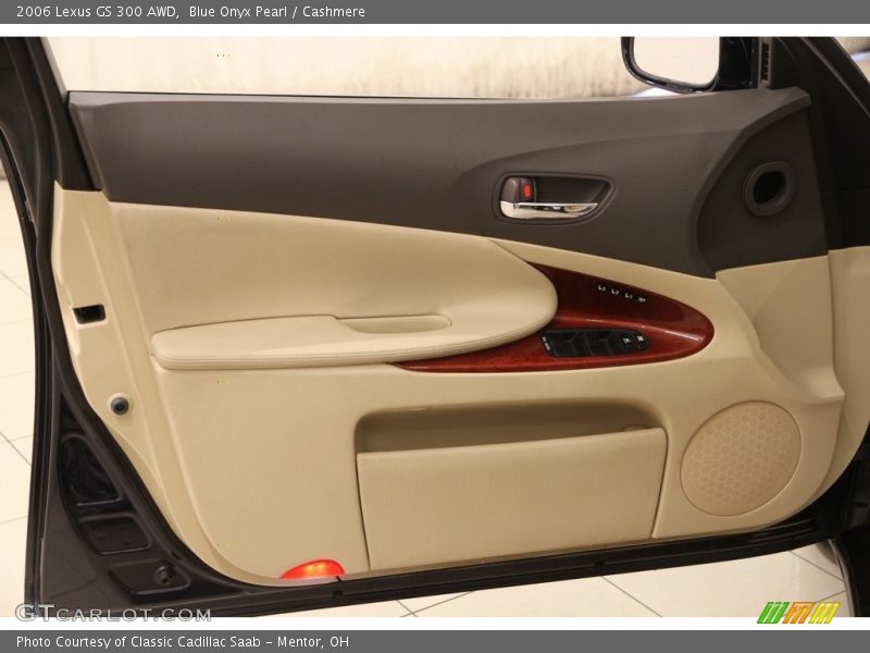 Blue Onyx Pearl / Cashmere 2006 Lexus GS 300 AWD