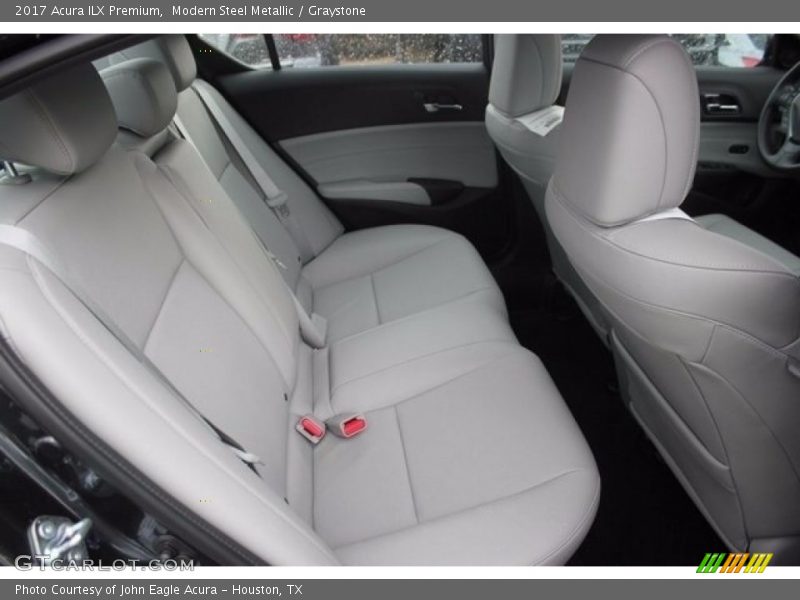 Modern Steel Metallic / Graystone 2017 Acura ILX Premium
