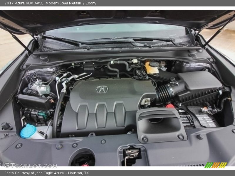 Modern Steel Metallic / Ebony 2017 Acura RDX AWD