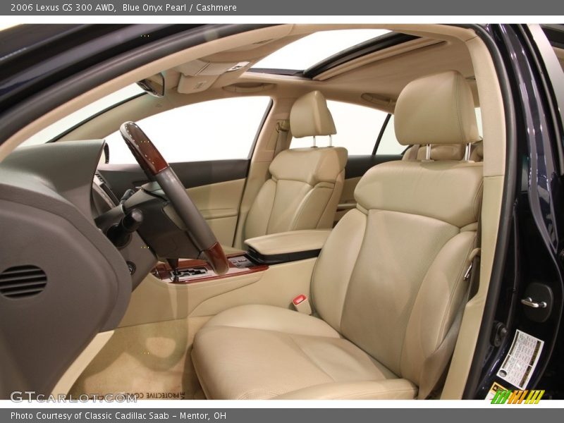 Blue Onyx Pearl / Cashmere 2006 Lexus GS 300 AWD