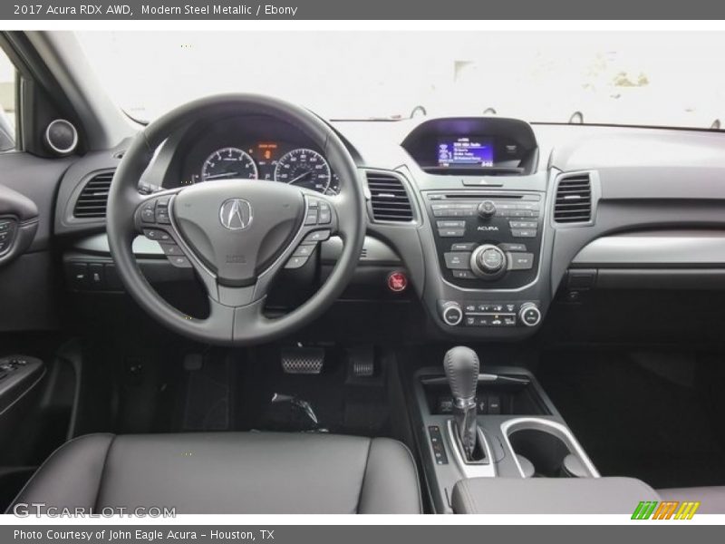 Modern Steel Metallic / Ebony 2017 Acura RDX AWD