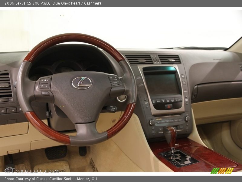 Blue Onyx Pearl / Cashmere 2006 Lexus GS 300 AWD