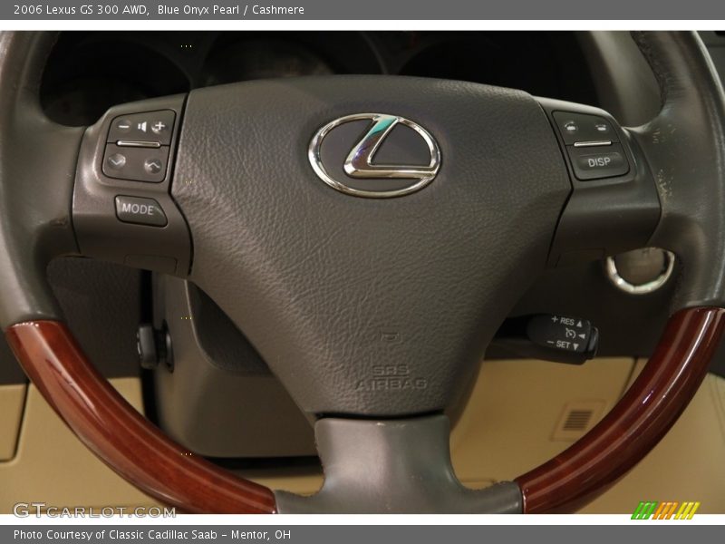 Blue Onyx Pearl / Cashmere 2006 Lexus GS 300 AWD