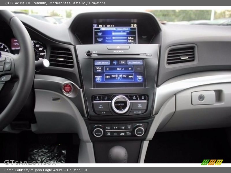 Modern Steel Metallic / Graystone 2017 Acura ILX Premium