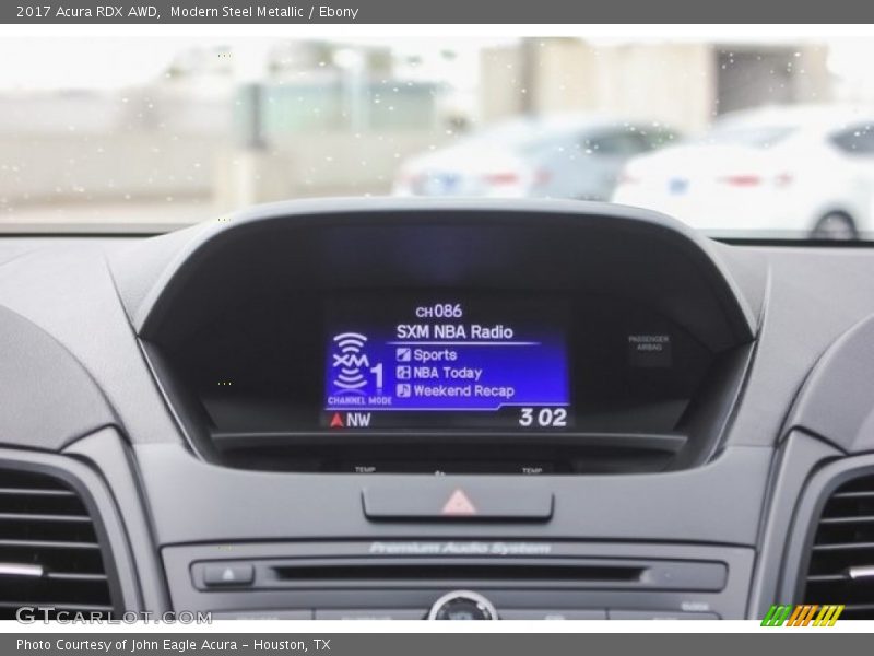 Modern Steel Metallic / Ebony 2017 Acura RDX AWD