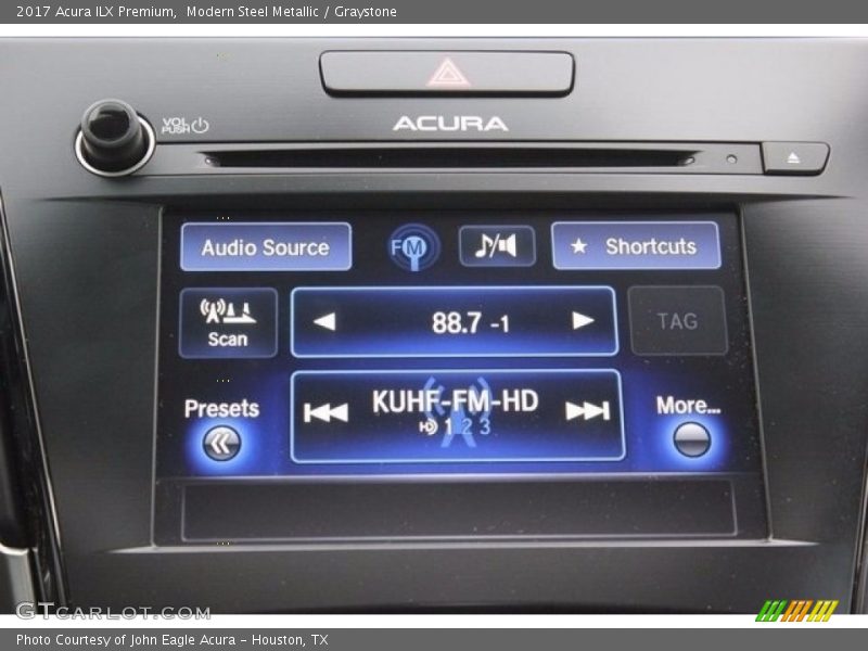Modern Steel Metallic / Graystone 2017 Acura ILX Premium