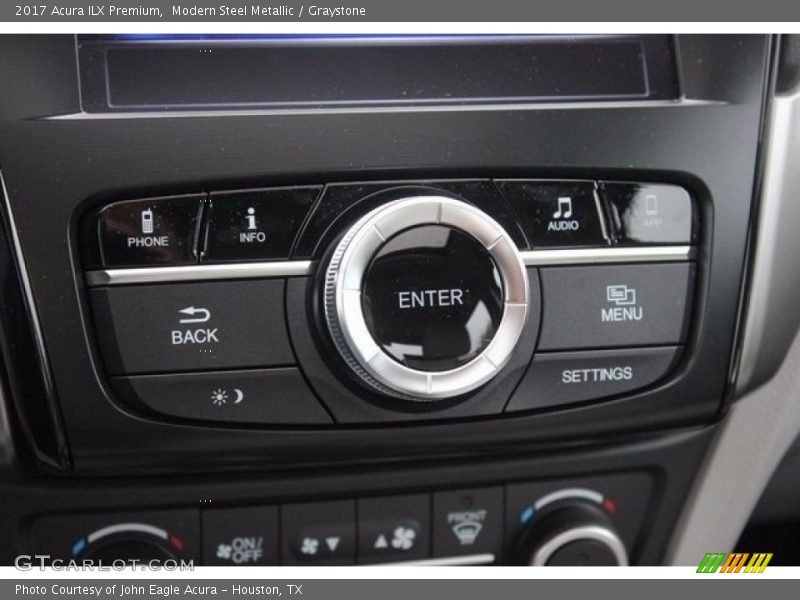 Modern Steel Metallic / Graystone 2017 Acura ILX Premium