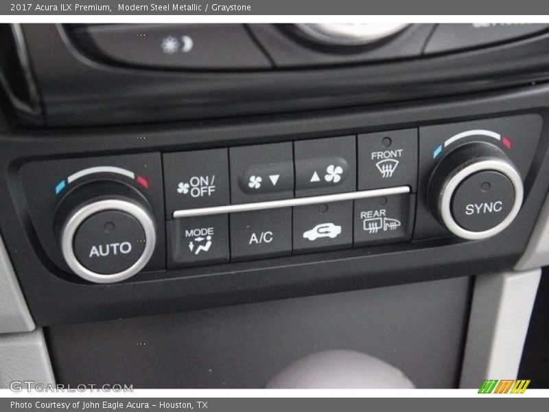Modern Steel Metallic / Graystone 2017 Acura ILX Premium
