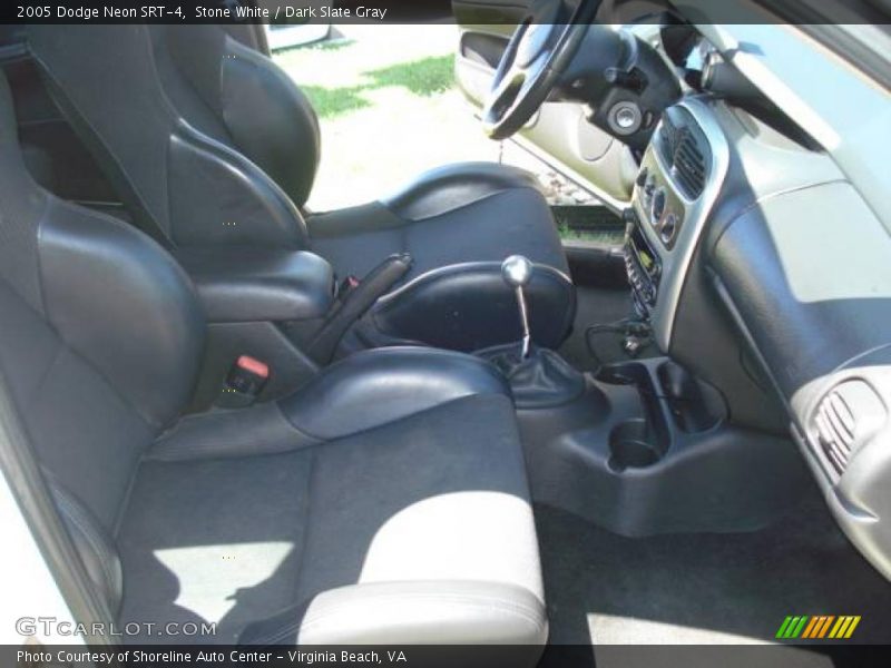 Stone White / Dark Slate Gray 2005 Dodge Neon SRT-4