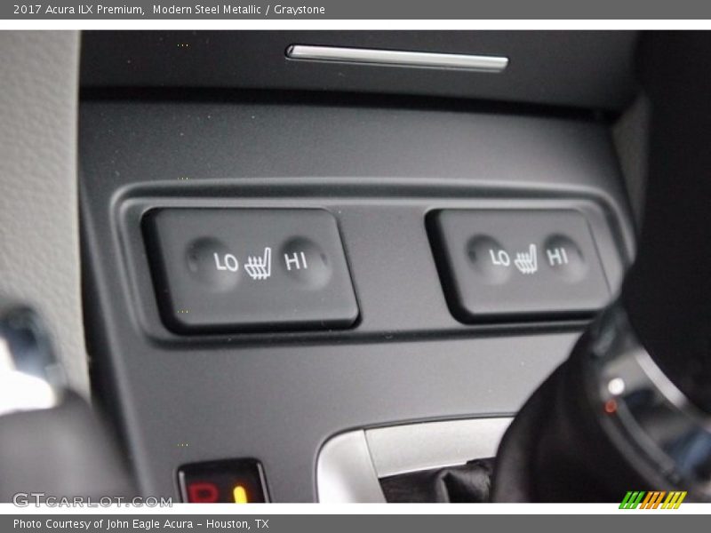 Modern Steel Metallic / Graystone 2017 Acura ILX Premium