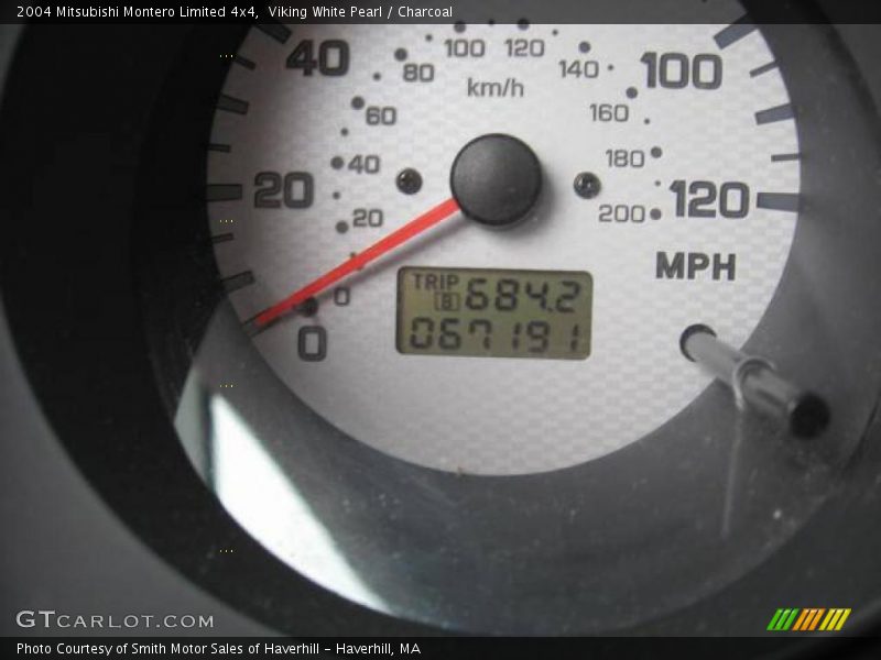 Viking White Pearl / Charcoal 2004 Mitsubishi Montero Limited 4x4