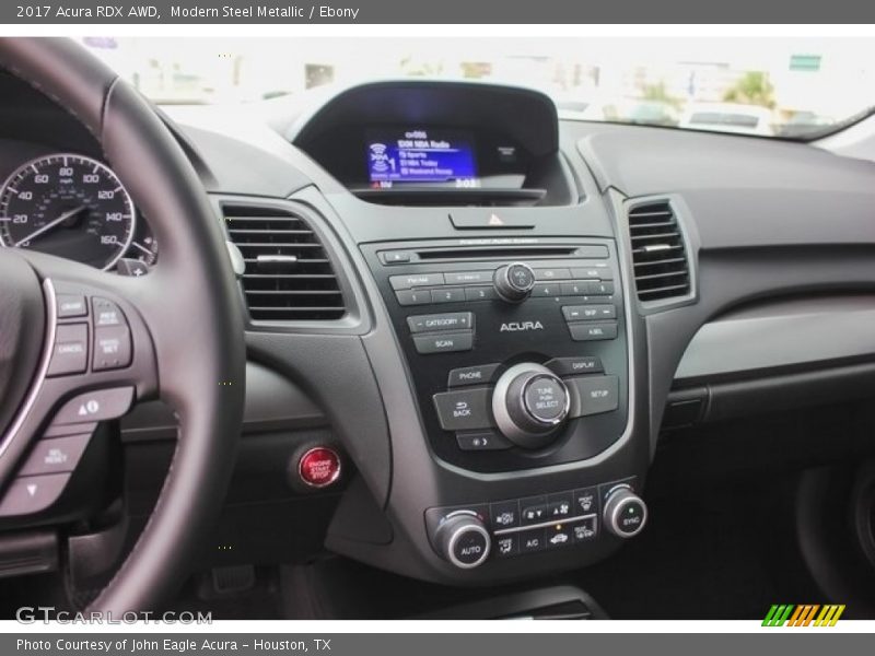 Modern Steel Metallic / Ebony 2017 Acura RDX AWD