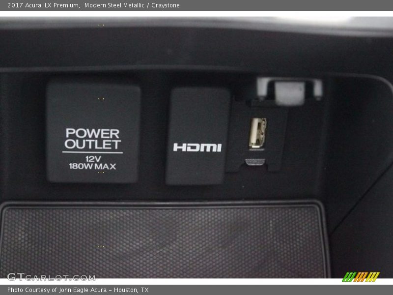 Modern Steel Metallic / Graystone 2017 Acura ILX Premium