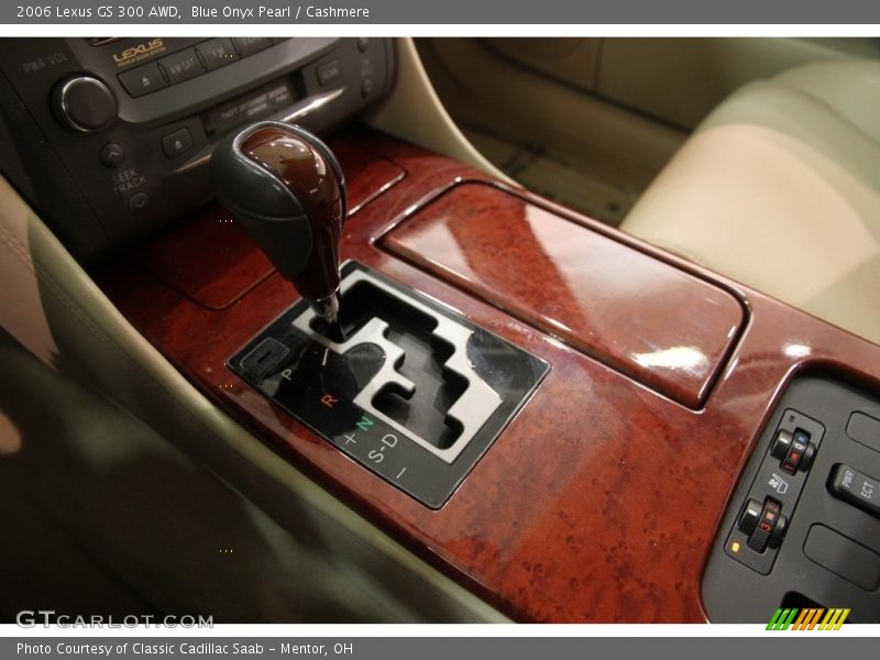 Blue Onyx Pearl / Cashmere 2006 Lexus GS 300 AWD