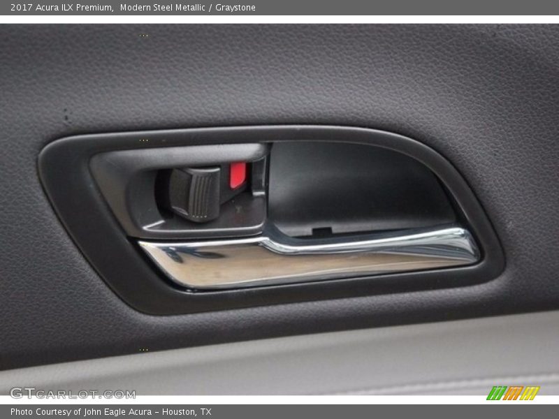 Modern Steel Metallic / Graystone 2017 Acura ILX Premium