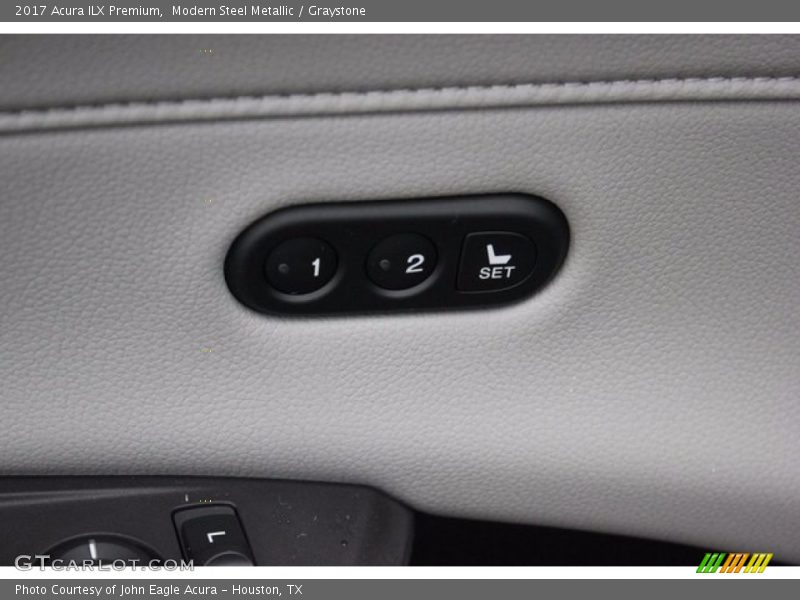 Modern Steel Metallic / Graystone 2017 Acura ILX Premium