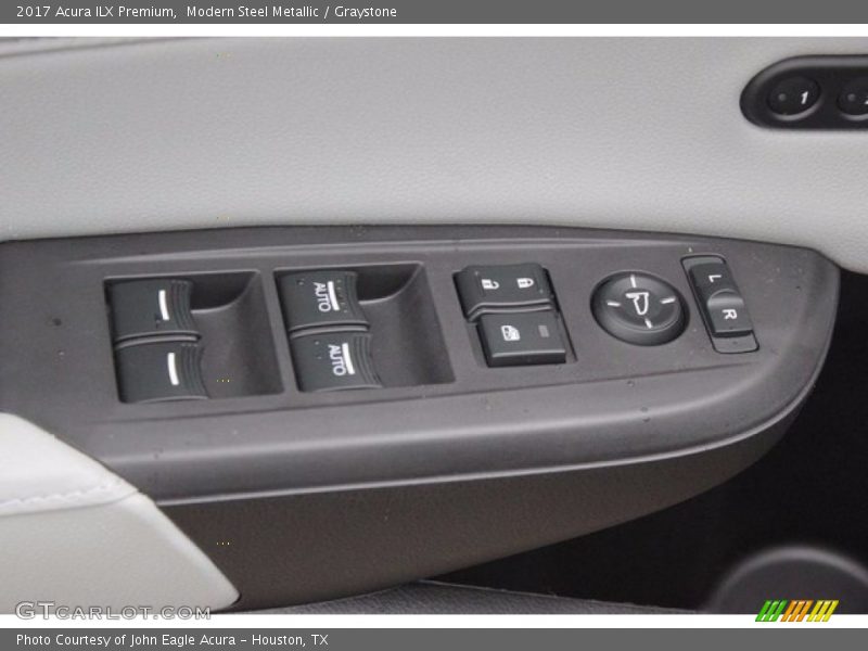 Modern Steel Metallic / Graystone 2017 Acura ILX Premium