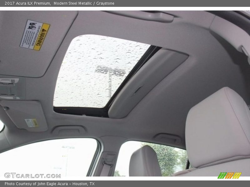 Modern Steel Metallic / Graystone 2017 Acura ILX Premium