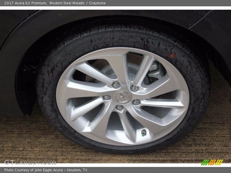 Modern Steel Metallic / Graystone 2017 Acura ILX Premium