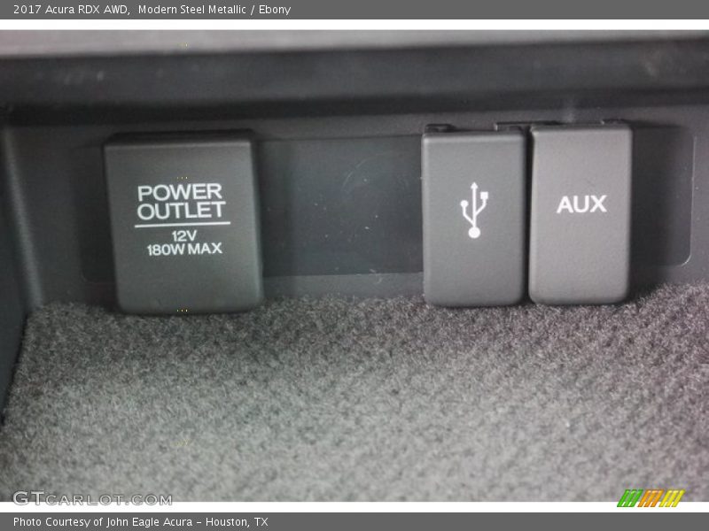 Modern Steel Metallic / Ebony 2017 Acura RDX AWD