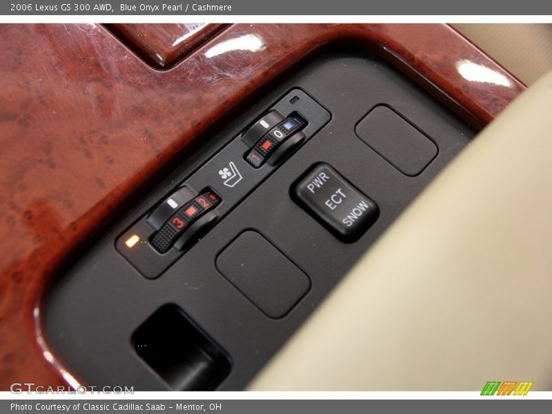 Blue Onyx Pearl / Cashmere 2006 Lexus GS 300 AWD