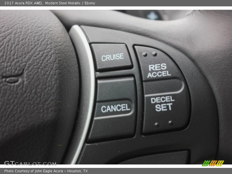 Modern Steel Metallic / Ebony 2017 Acura RDX AWD
