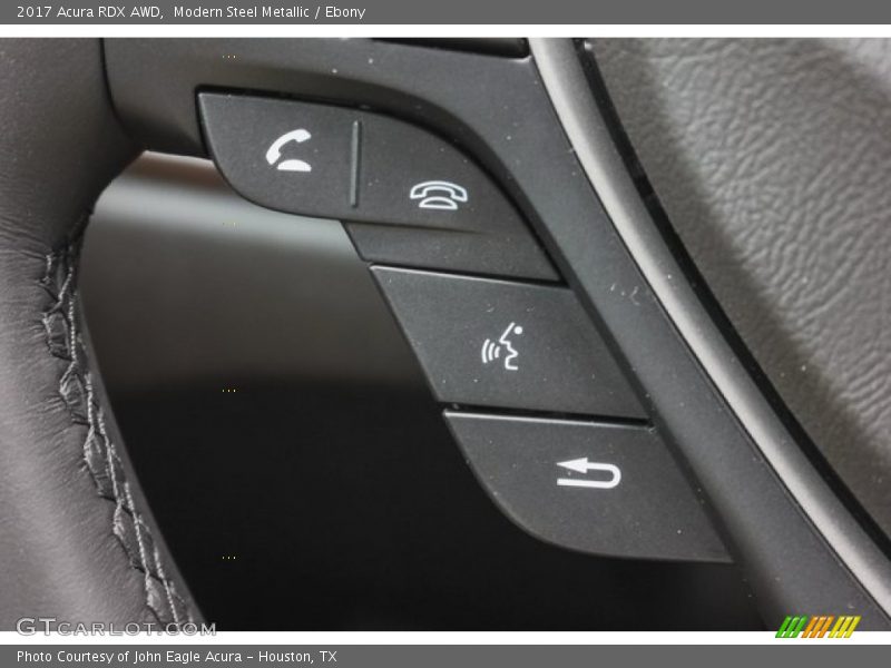 Modern Steel Metallic / Ebony 2017 Acura RDX AWD
