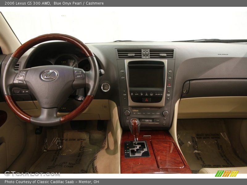 Blue Onyx Pearl / Cashmere 2006 Lexus GS 300 AWD