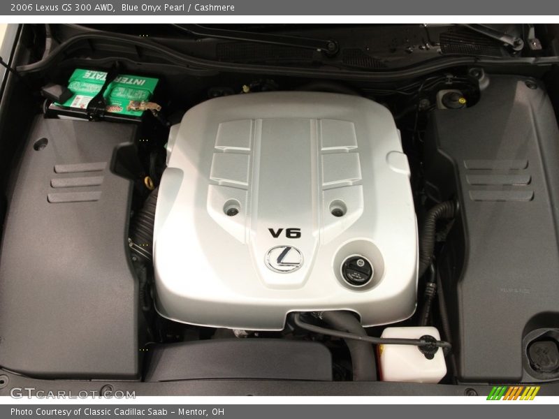 Blue Onyx Pearl / Cashmere 2006 Lexus GS 300 AWD