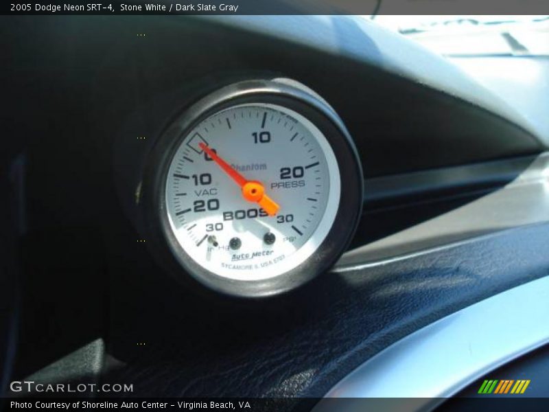 Stone White / Dark Slate Gray 2005 Dodge Neon SRT-4
