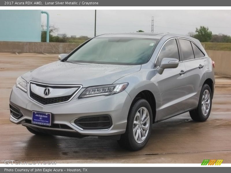 Lunar Silver Metallic / Graystone 2017 Acura RDX AWD