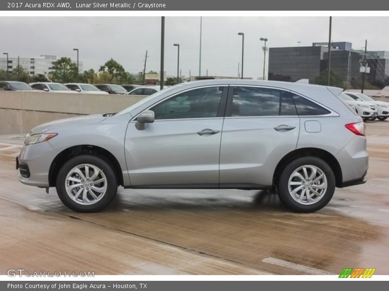 Lunar Silver Metallic / Graystone 2017 Acura RDX AWD
