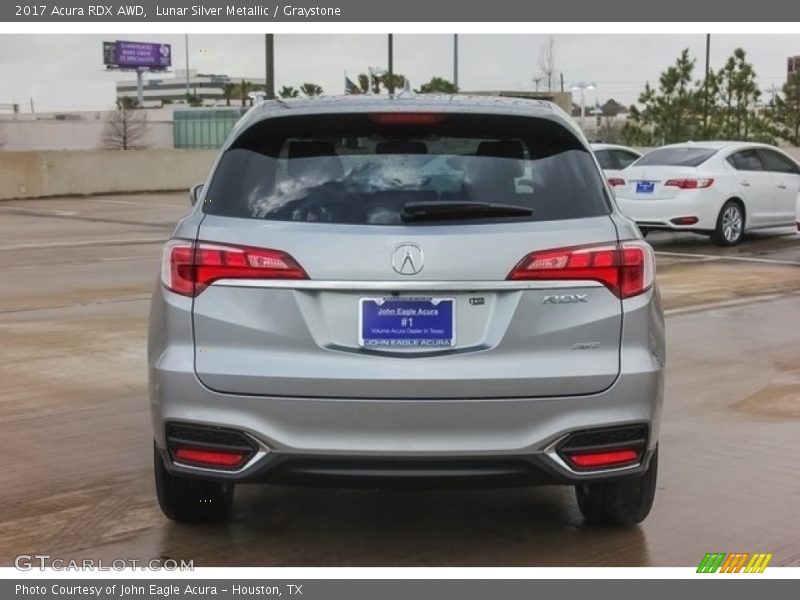 Lunar Silver Metallic / Graystone 2017 Acura RDX AWD