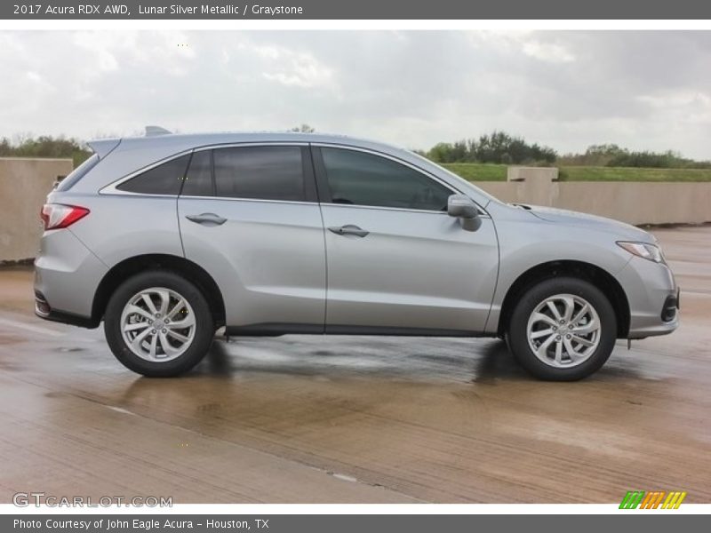 Lunar Silver Metallic / Graystone 2017 Acura RDX AWD