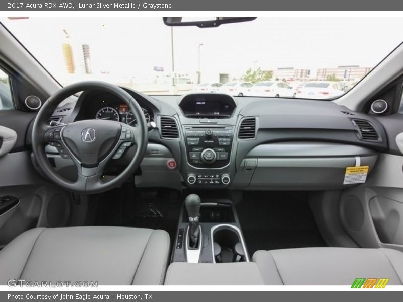 Lunar Silver Metallic / Graystone 2017 Acura RDX AWD