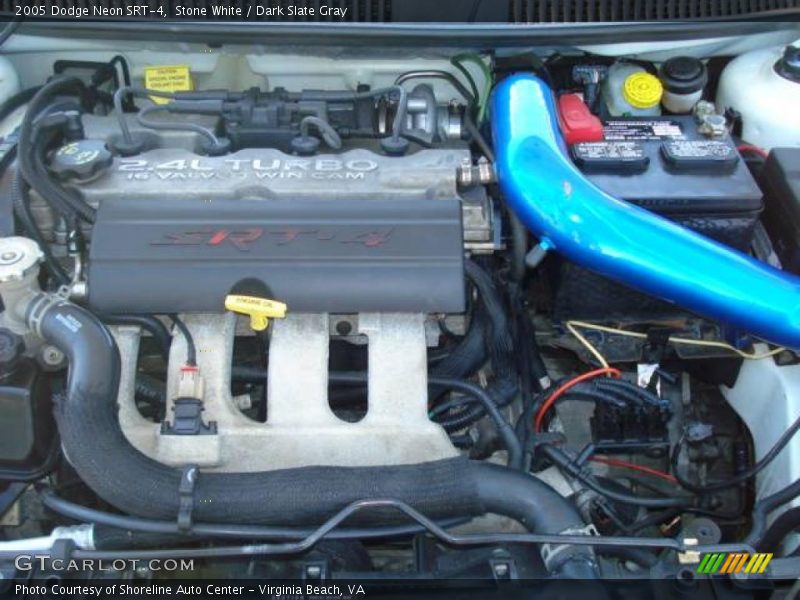 Stone White / Dark Slate Gray 2005 Dodge Neon SRT-4