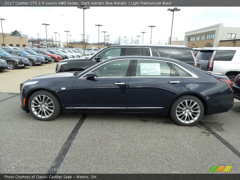  2017 CT6 3.6 Luxury AWD Sedan Dark Adriatic Blue Metallic