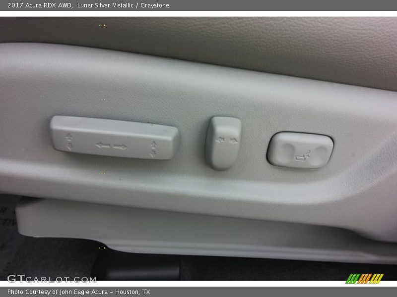 Lunar Silver Metallic / Graystone 2017 Acura RDX AWD