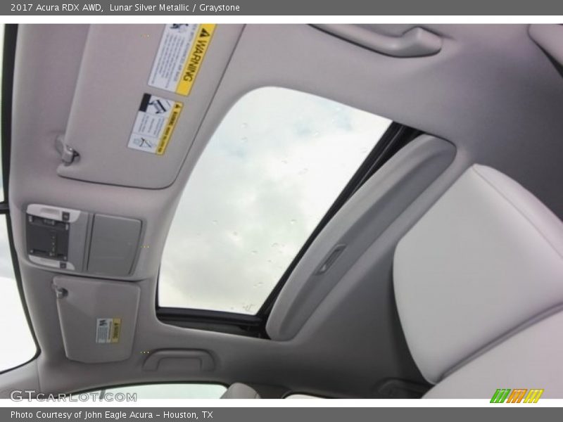 Lunar Silver Metallic / Graystone 2017 Acura RDX AWD