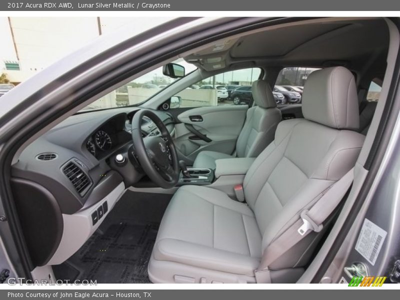 Lunar Silver Metallic / Graystone 2017 Acura RDX AWD