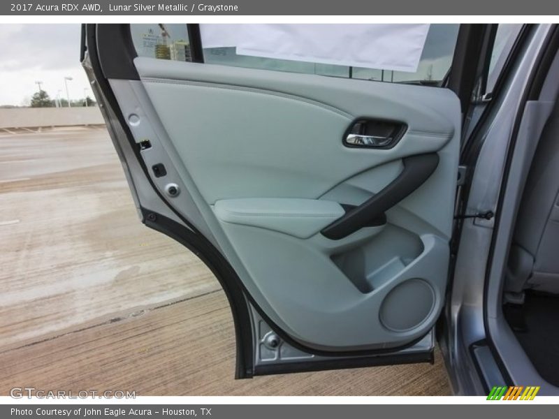 Lunar Silver Metallic / Graystone 2017 Acura RDX AWD