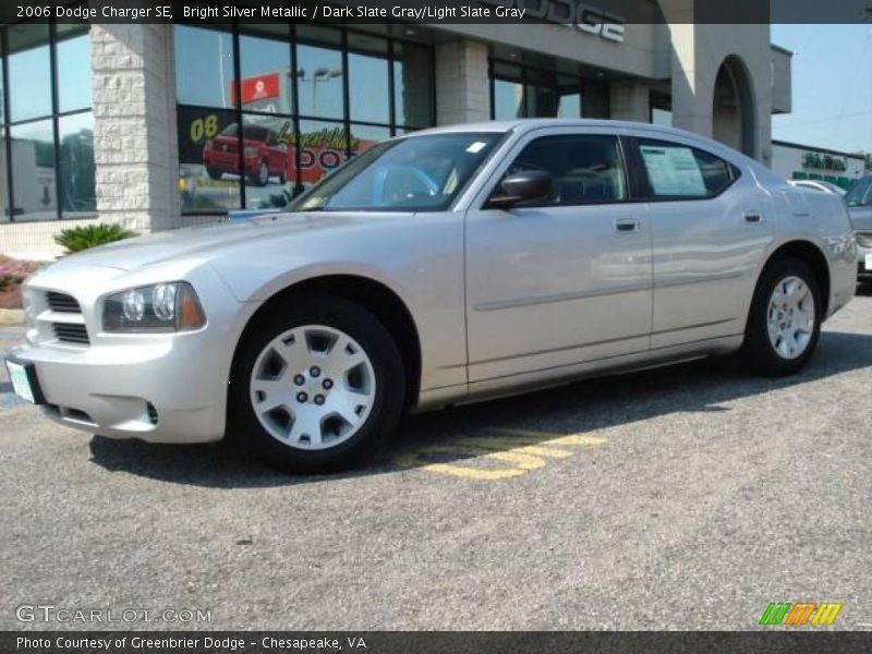 Bright Silver Metallic / Dark Slate Gray/Light Slate Gray 2006 Dodge Charger SE