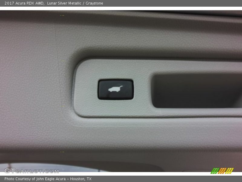Lunar Silver Metallic / Graystone 2017 Acura RDX AWD
