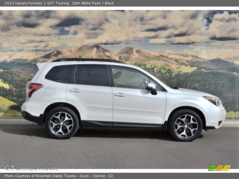 Satin White Pearl / Black 2014 Subaru Forester 2.0XT Touring