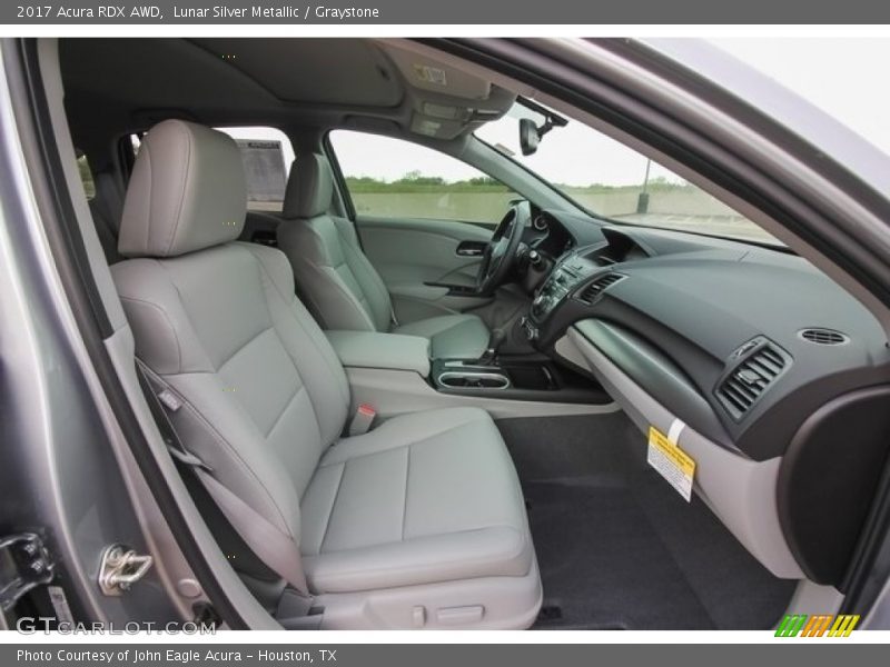 Lunar Silver Metallic / Graystone 2017 Acura RDX AWD