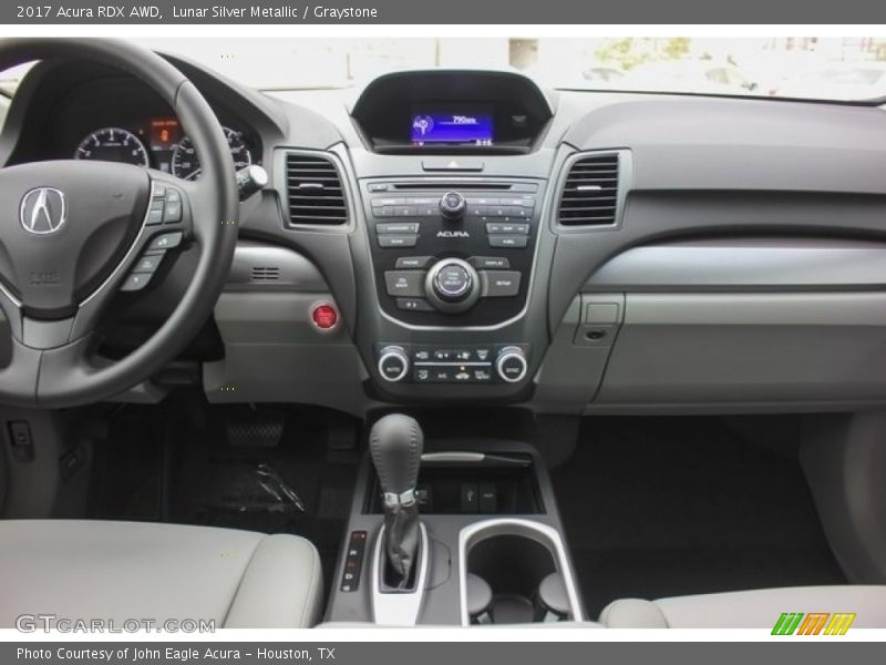 Lunar Silver Metallic / Graystone 2017 Acura RDX AWD